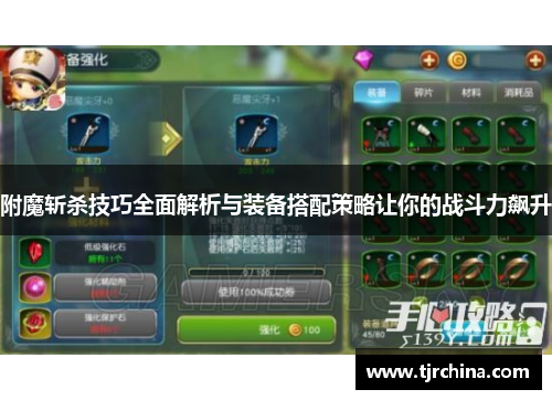 附魔斩杀技巧全面解析与装备搭配策略让你的战斗力飙升